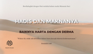Baiknya Harta Dengan Derma