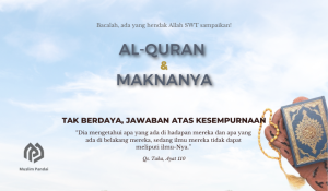 Tak Berdaya, Jawaban Atas Kesempurnaan