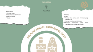 Bab II (Materi Najis)