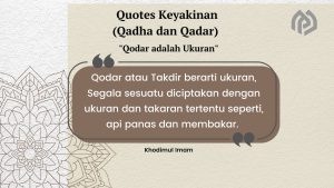 Qodar adalah ukuran