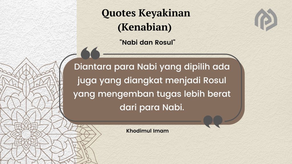 Nabi dan Rosul