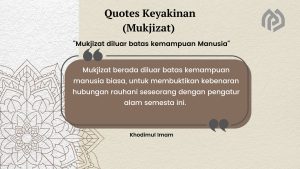 Mukjizat di luar batas kemampuan Manusia