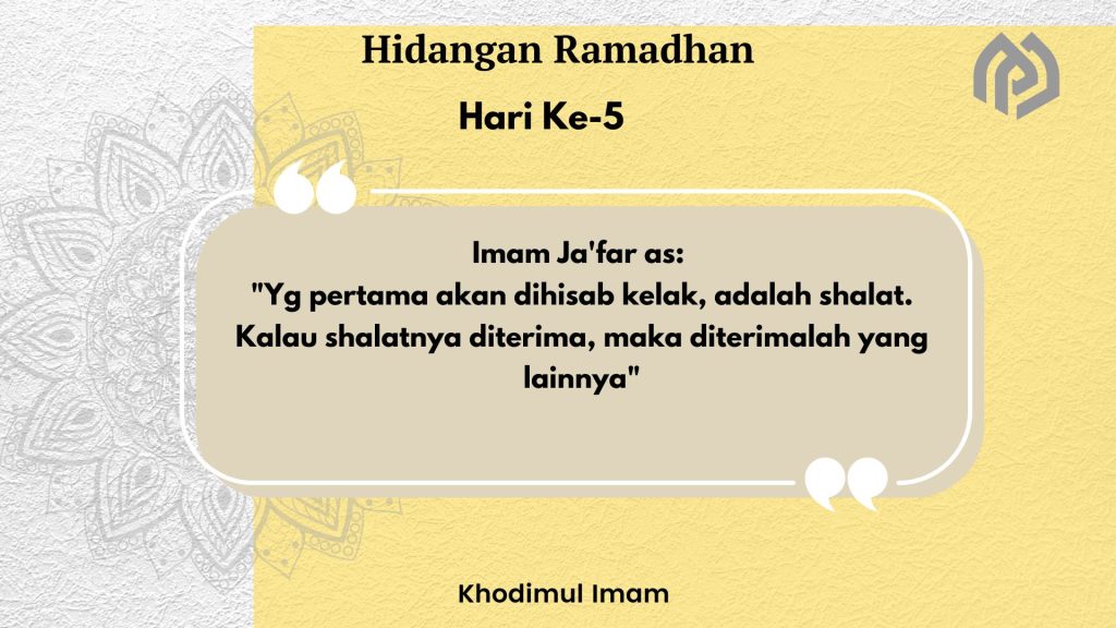 Hidangan Ramadhan Hari Ke-5