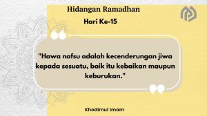 Hidangan Ramadhan Hari Ke-15