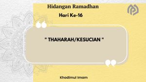 Hidangan Ramadhan Hari Ke-16