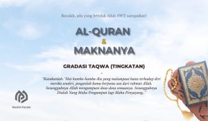 Gradasi Taqwa (Tingkatan)