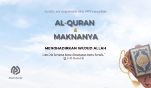 Menghadirkan Wujud Allah