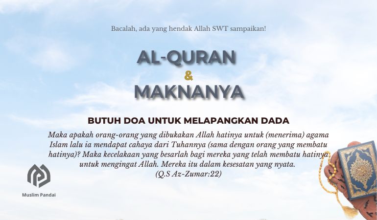 Butuh Doa untuk Melapangkan Dada