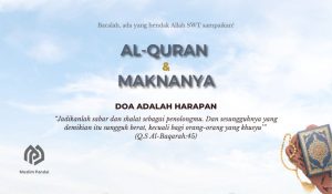 Doa adalah Harapan