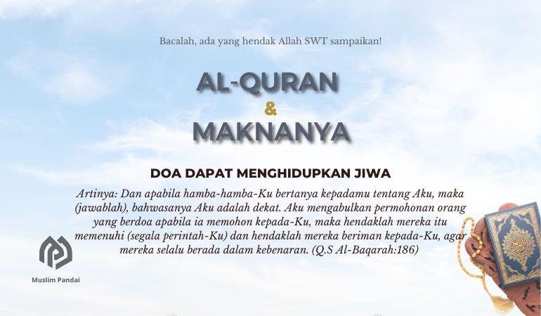 Doa dapat Menghidupkan Jiwa
