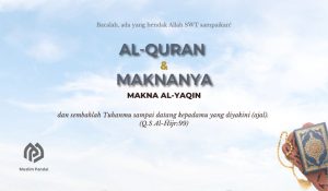 Makna Al-Yaqin