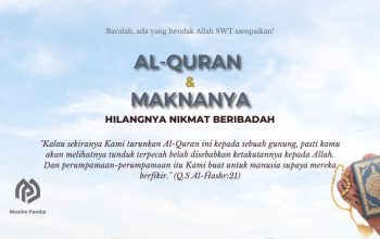 Hilangnya Nikmat Beribadah